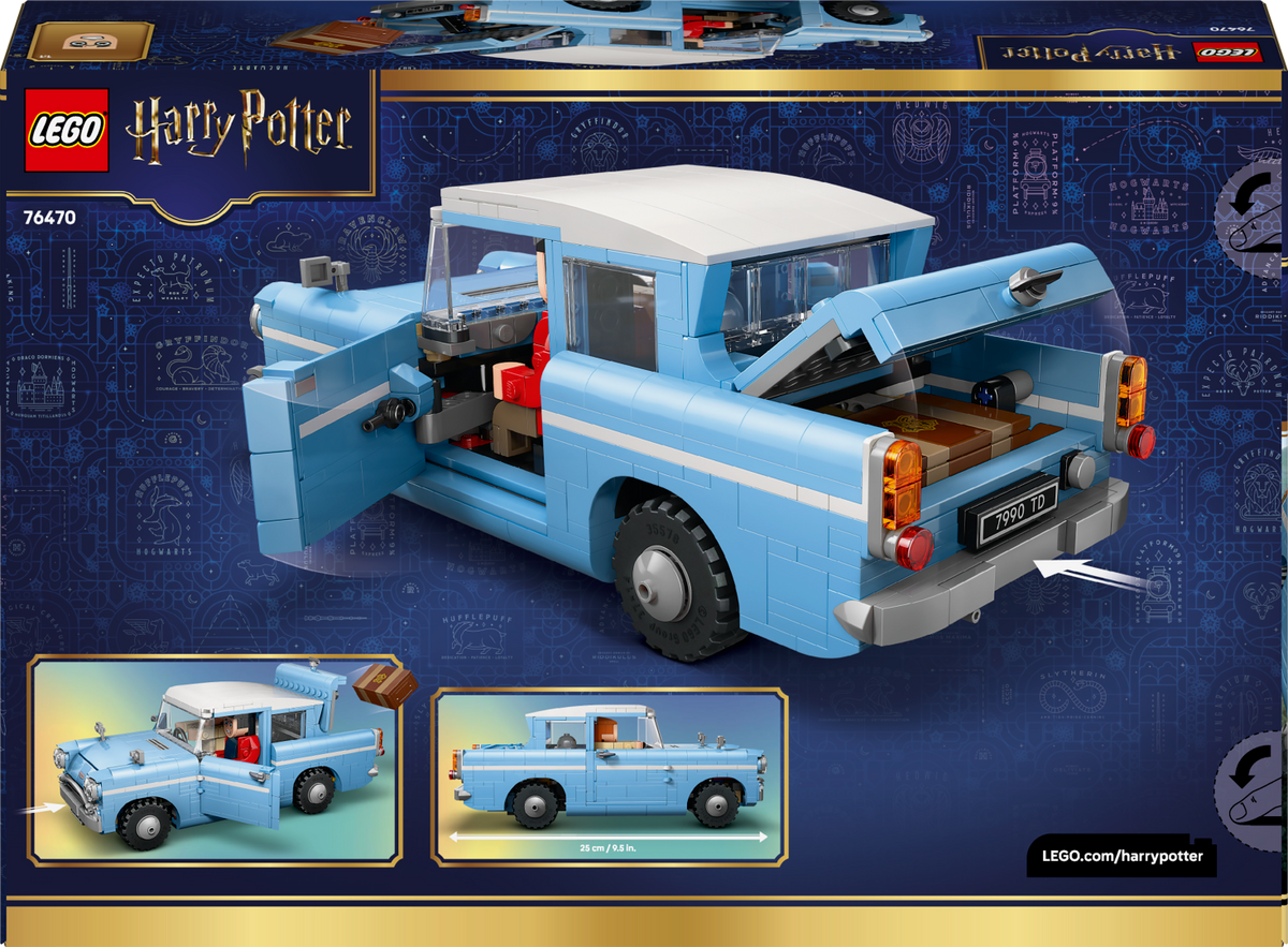 LEGO Harry Potter 76470 Užkerėtas skraidantis Ford Anglia
