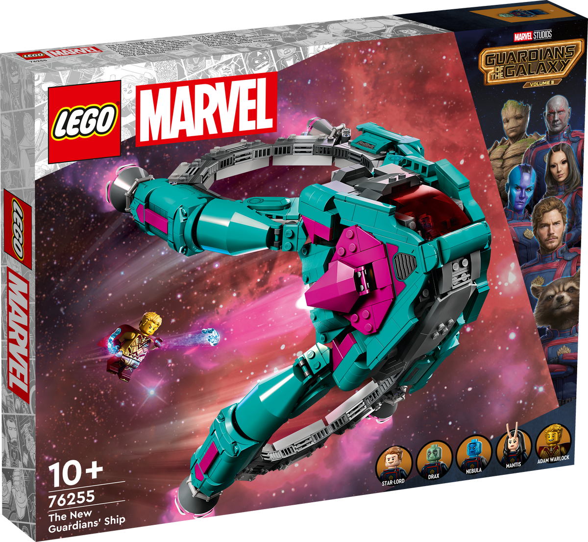 LEGO Marvel 76255 Naujųjų sergėtojų erdvėlaivis