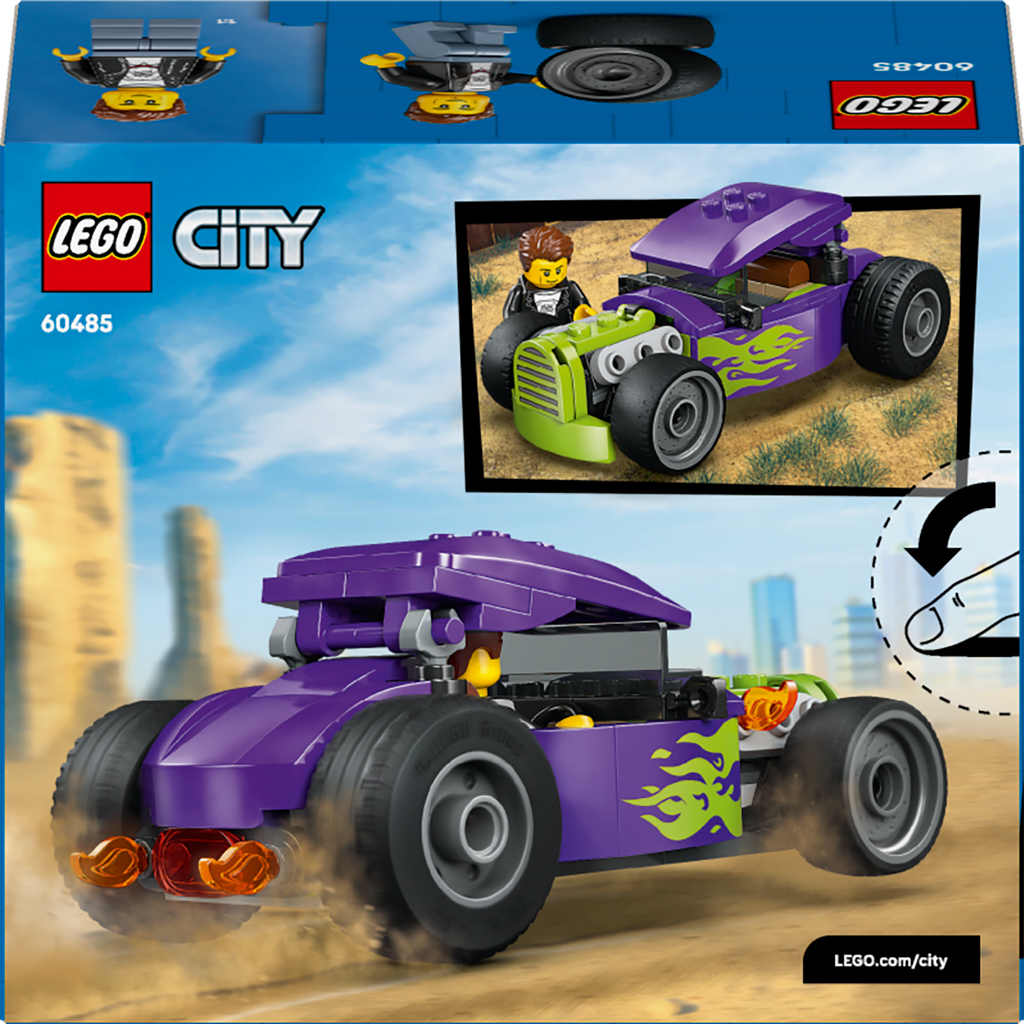 LEGO City 60485 Hot rod automobilis