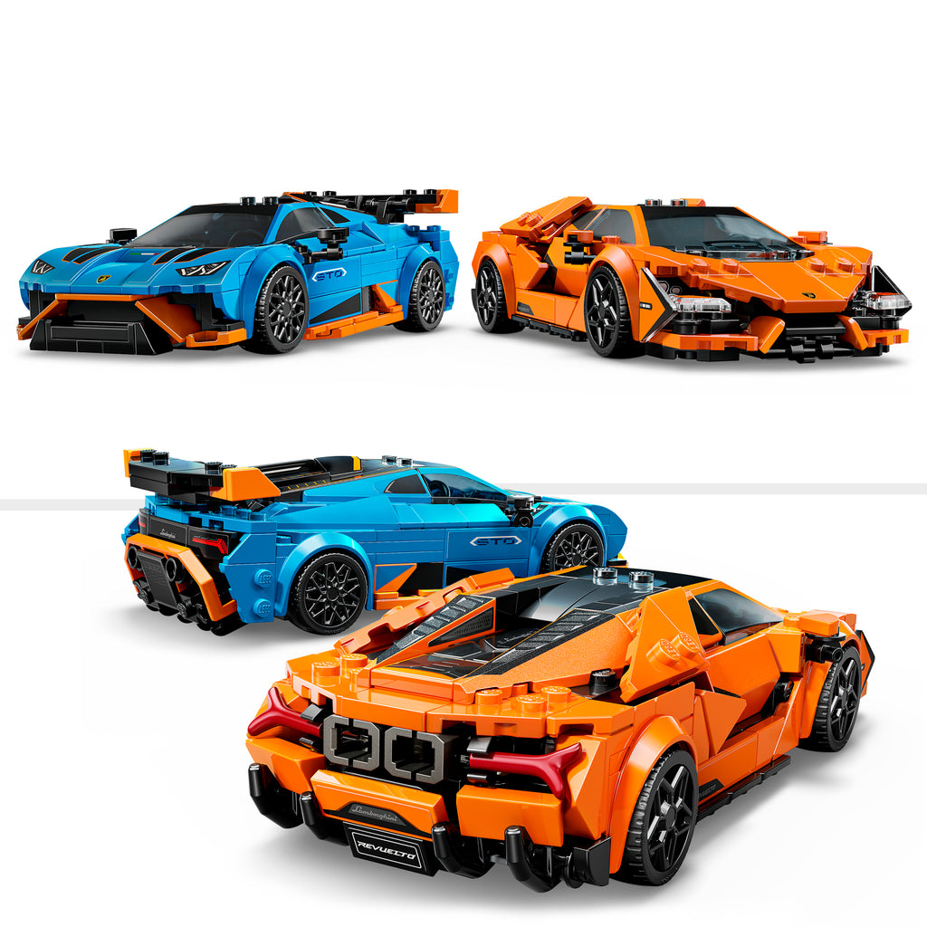 LEGO Speed Champions 77238 Lamborghini Revuelto ir Huracán STO