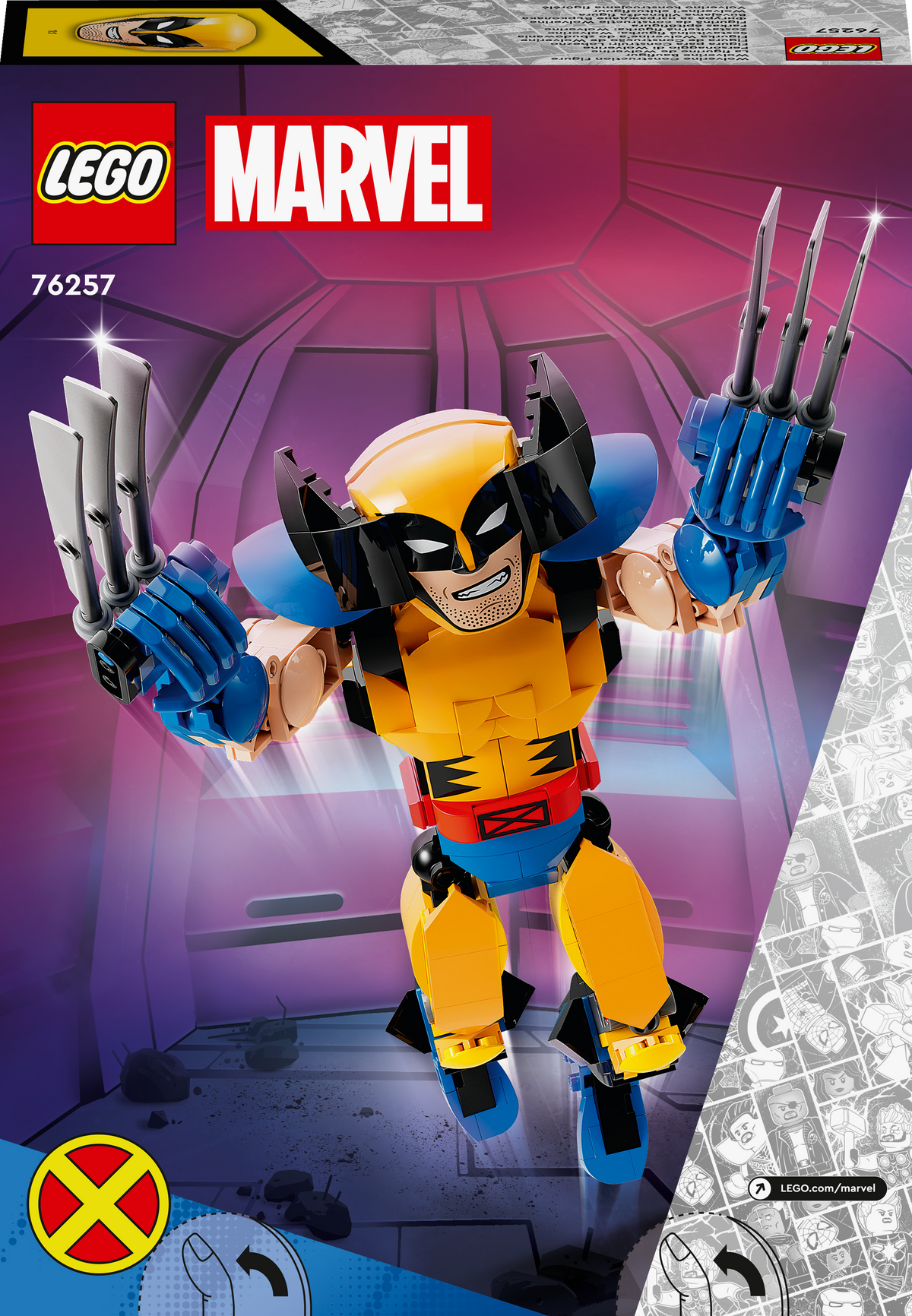 LEGO Marvel 76257 Wolverine – surenkama figūra