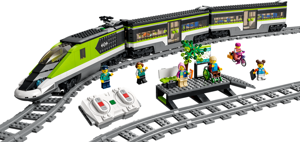 LEGO City 60337 Greitasis keleivinis traukinys