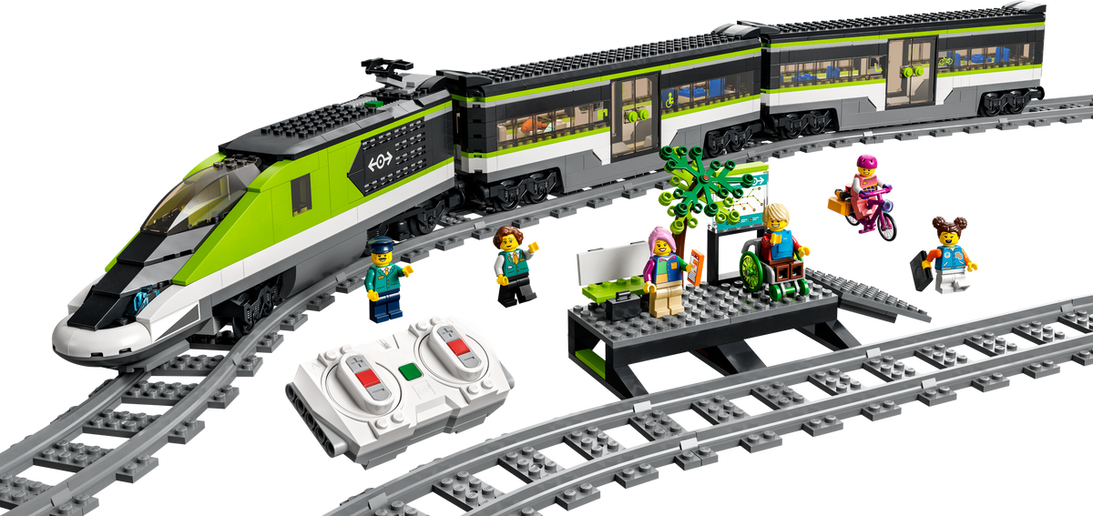 LEGO City 60337 Greitasis keleivinis traukinys