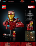 LEGO Marvel 76327 Geležinio žmogaus MK4 biustas