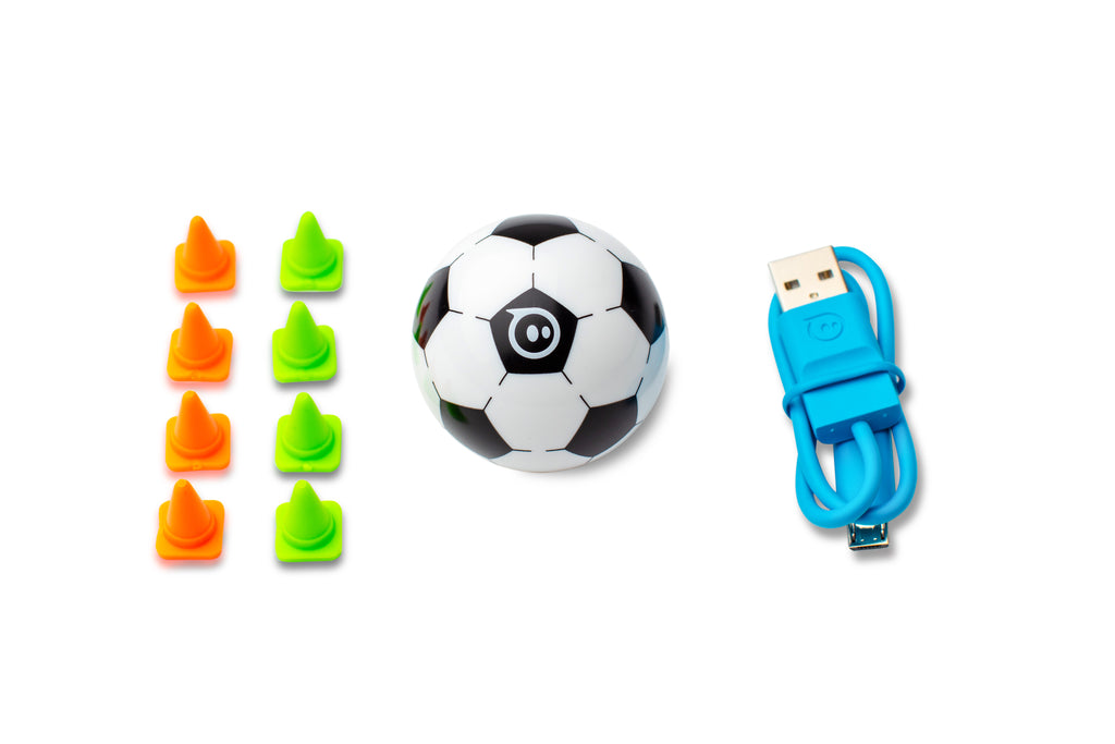Sphero Mini Soccer programuojamas robotas-futbolo kamuoliukas