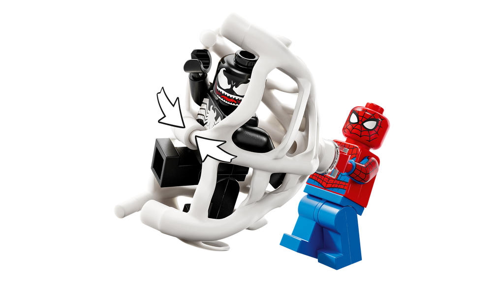 LEGO Marvel 76309 Žmogus-voras prieš Veneno galingąjį automobilį