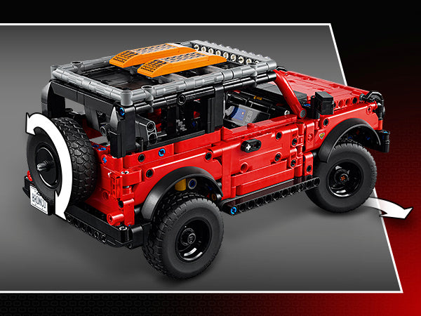 LEGO Technic 42213 Ford Bronco visureigis