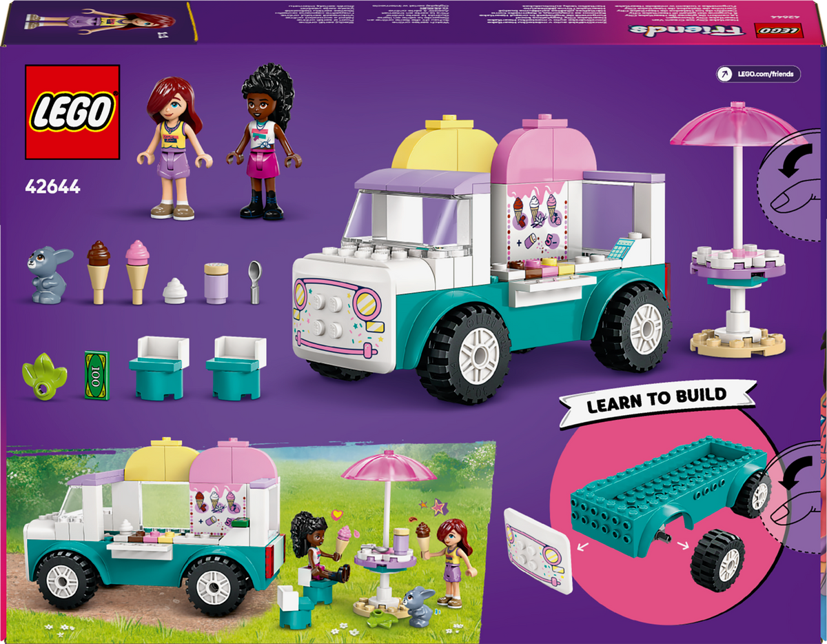 LEGO Friends 42644 Hartleiko miesto ledų furgonas
