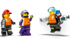 LEGO City 60373 Gaisrinis gelbėjimo laivas