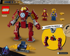 LEGO Marvel 76263 Geležinio žmogaus Halkbasteris prieš Thanosą