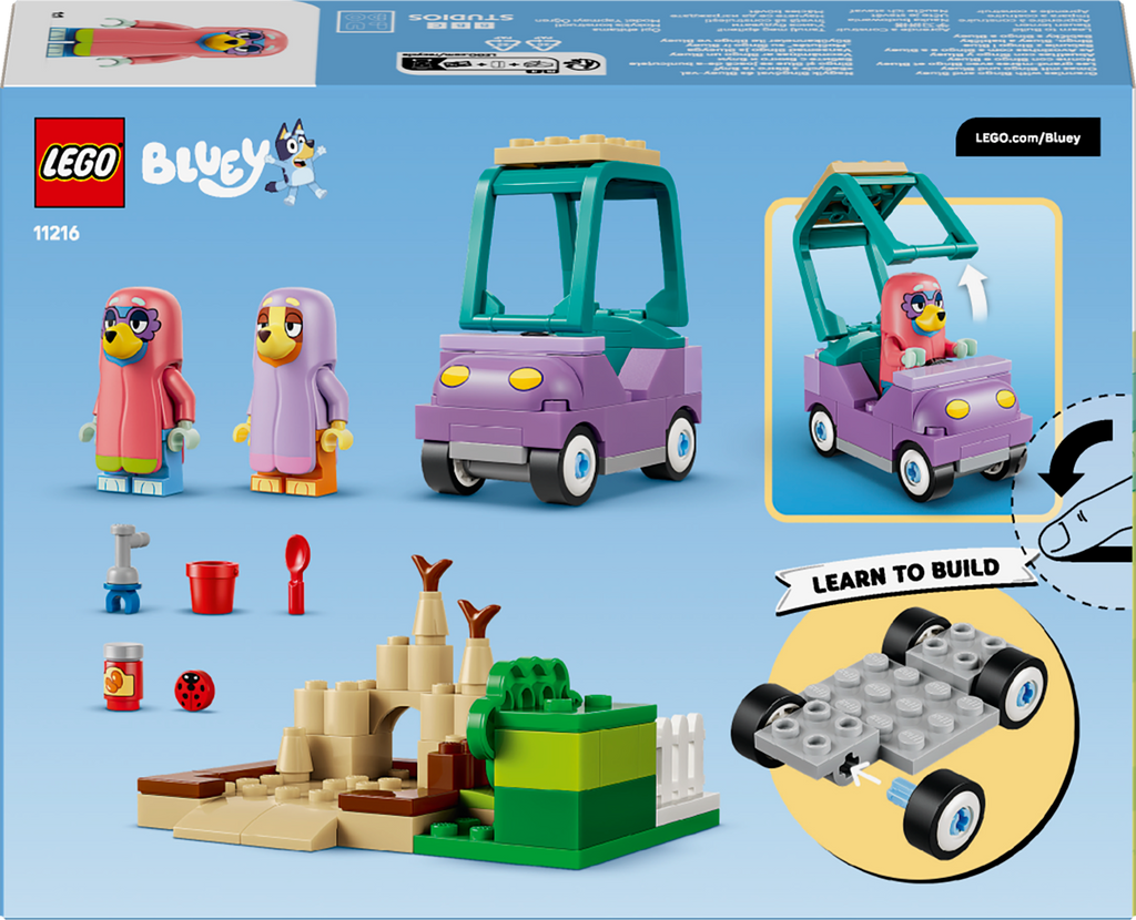 LEGO Bluey 11216 Bingo ir Bluey – močiutės