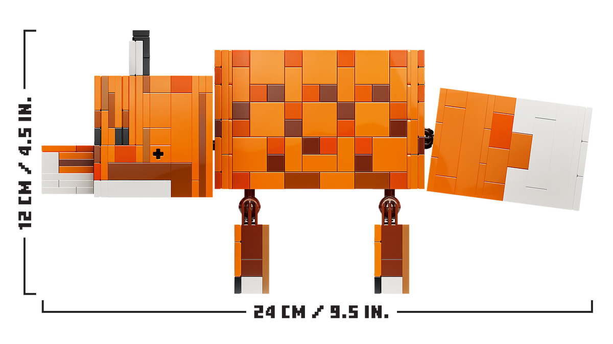 LEGO Minecraft 21588 Lapė