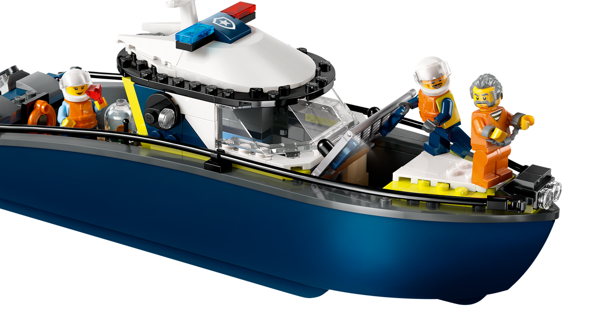 LEGO City 60456 Policijos laivo gaudynės