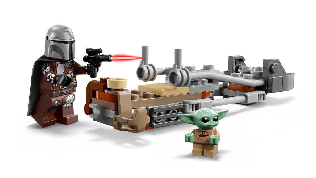 LEGO Star Wars 75436 Mandaloriečio ir Grogu skraidyklė