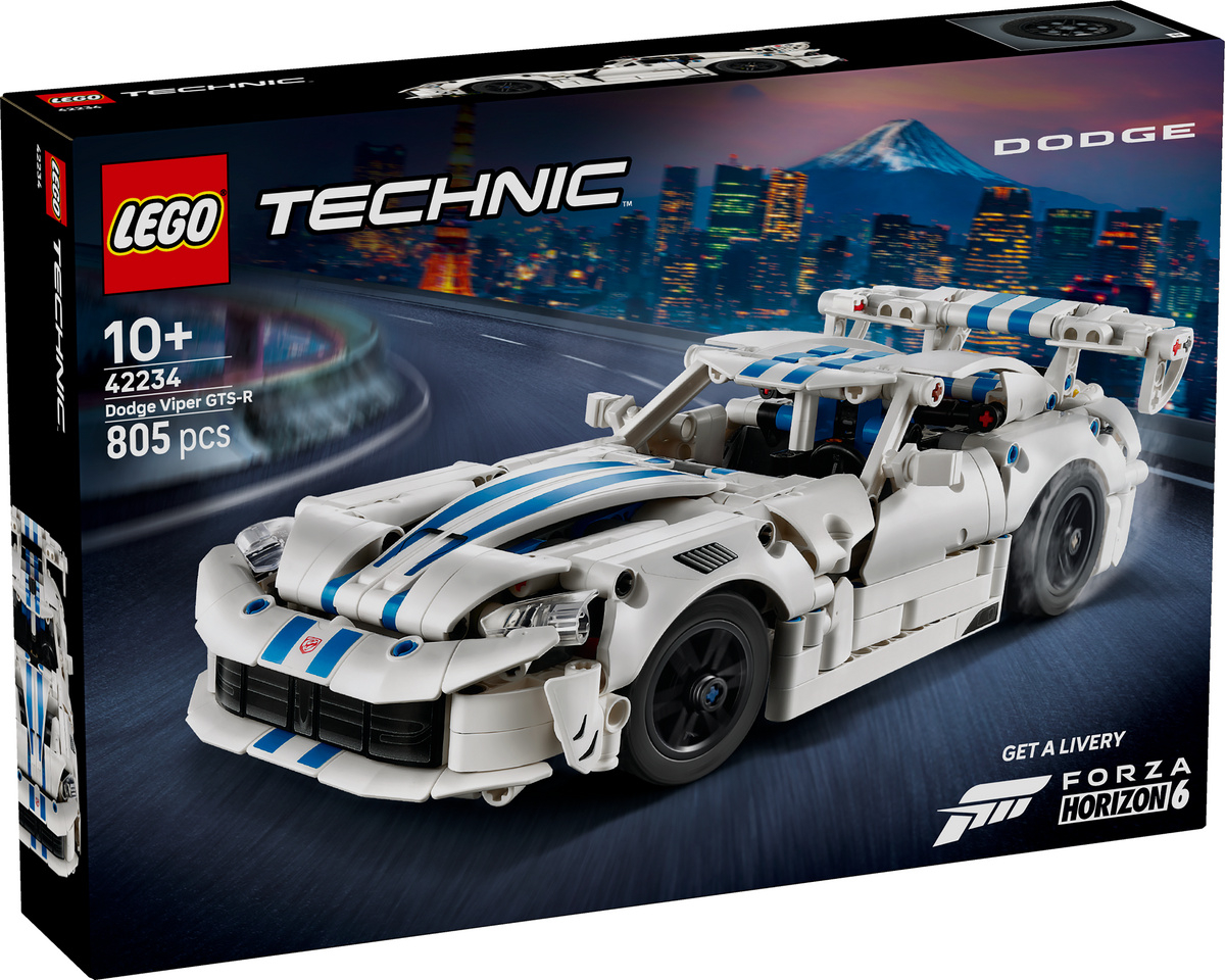 LEGO Technic 42234 Dodge Viper GTS-R sportinis automobilis