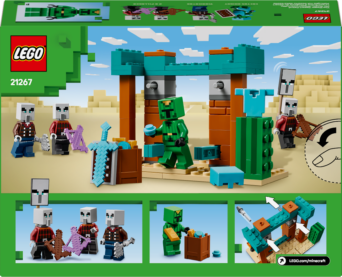 LEGO Minecraft 21267 Ilagerių dykumos patrulis
