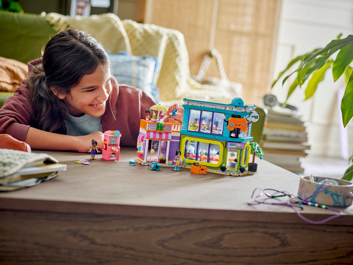 LEGO Friends 42674 Komiksų ir žaidimų parduotuvė