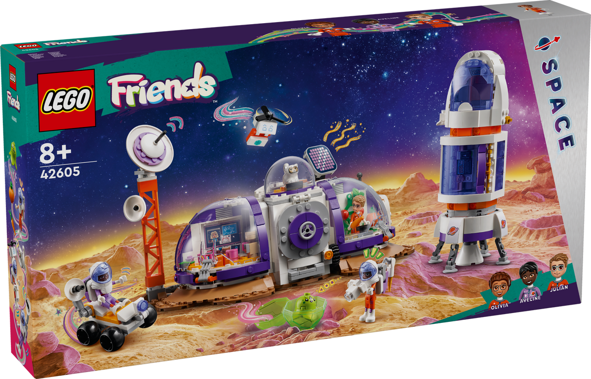 LEGO Friends 42605 Marso kosminė bazė ir raketa