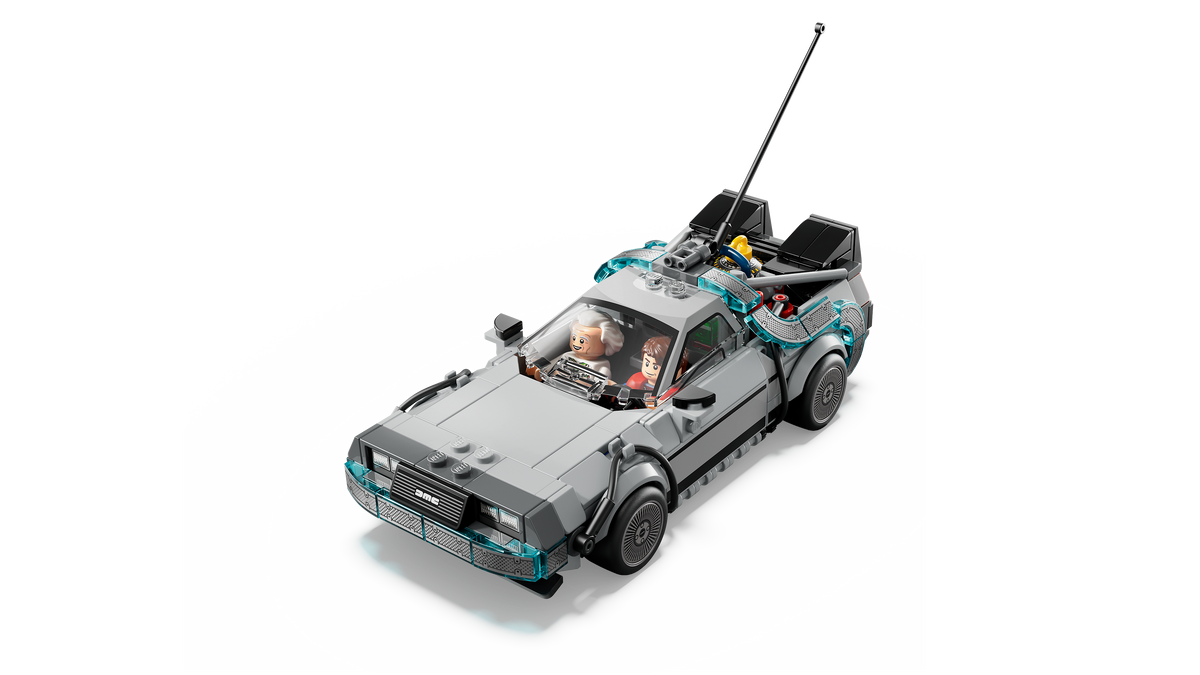 LEGO Speed Champions 77256 Laiko mašina iš filmo „Atgal į ateitį“