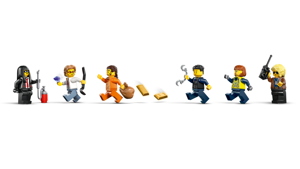 LEGO City 60508 Policijos traukinio apiplėšimas