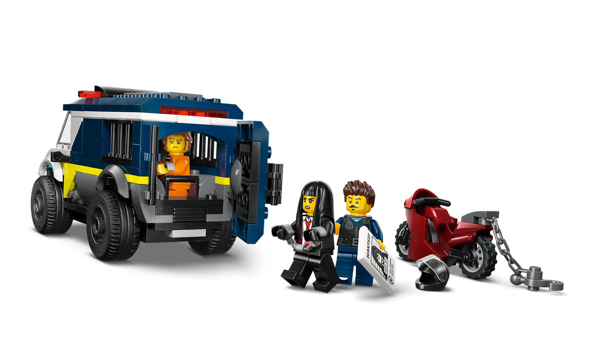 LEGO City 60479 Policijos kalinių pervežimo furgonas