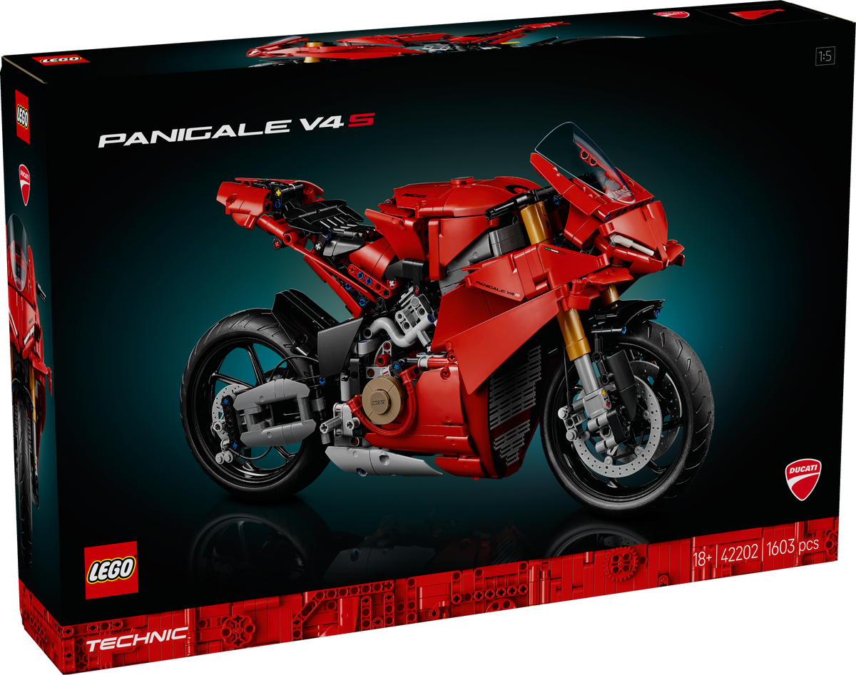 LEGO Technic 42202 Ducati Panigale V4 S motociklas