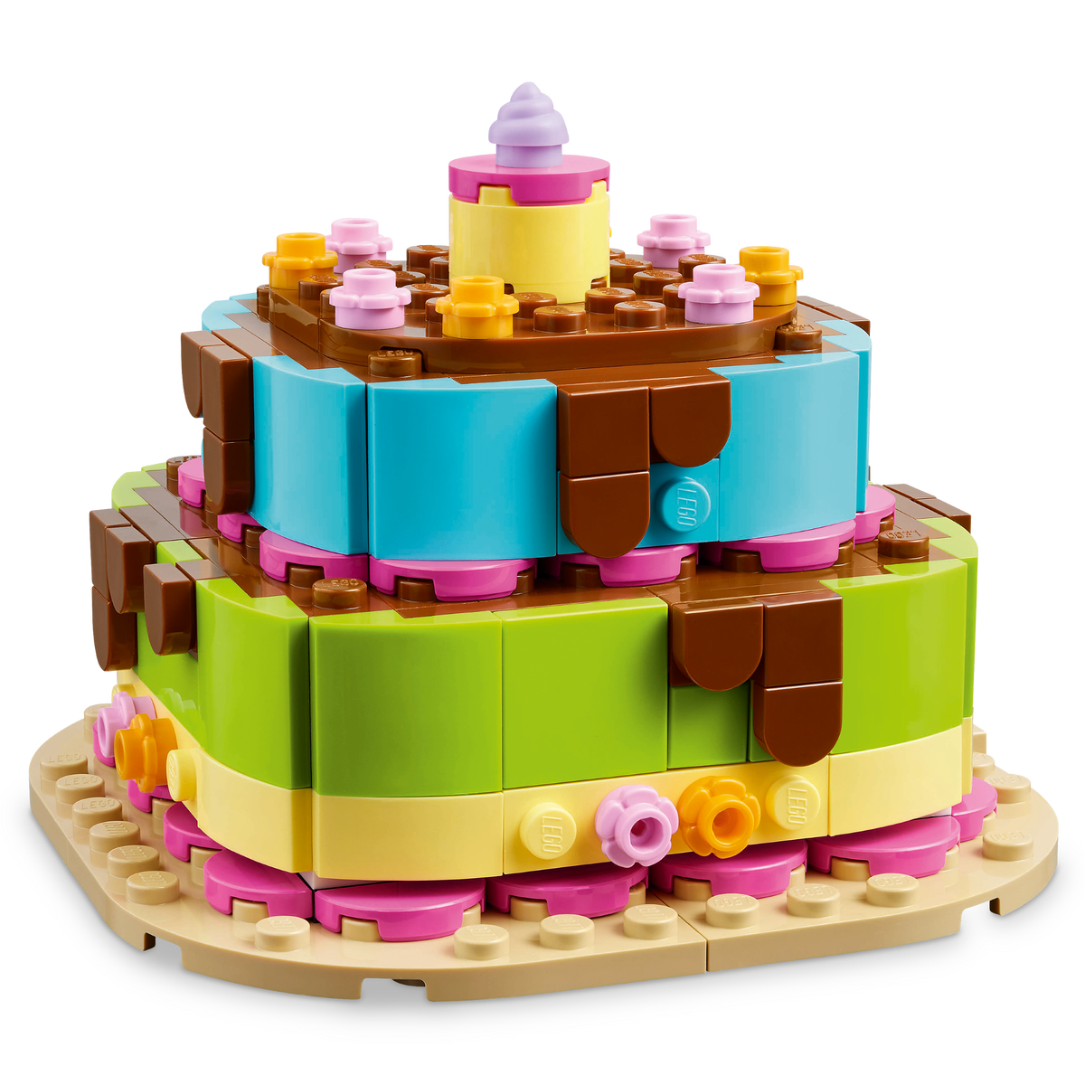 LEGO Iconic 40815 Gimtadienio tortas