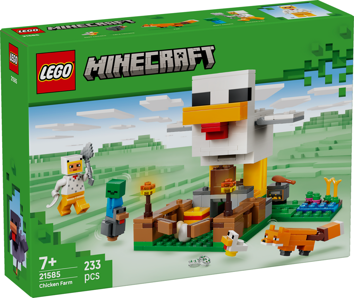 LEGO Minecraft 21585 Vištų ūkis