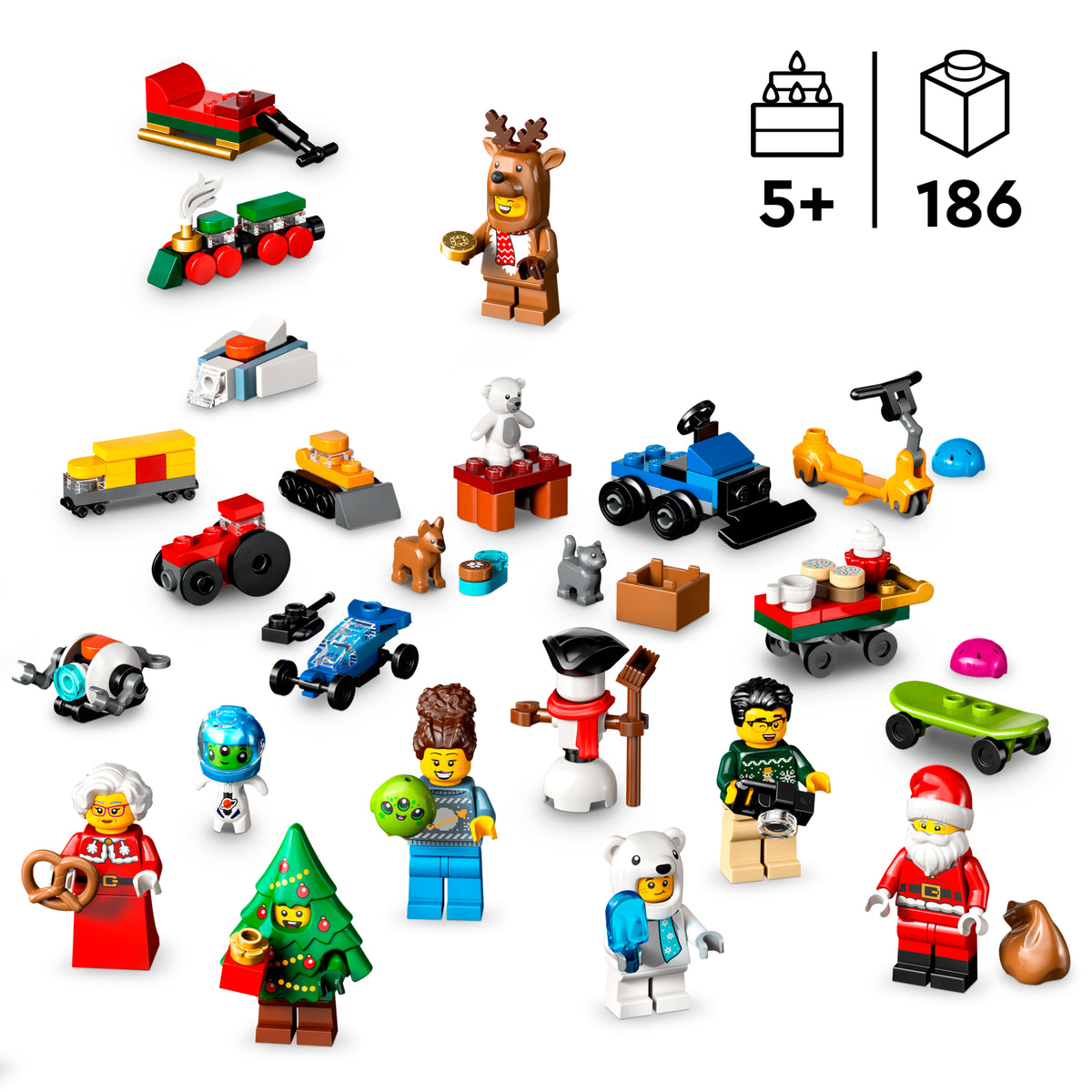 LEGO City 60475 Advento kalendorius 2025