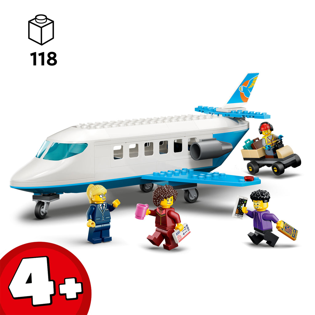 LEGO City 60492 Keleivinis lėktuvas