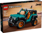 LEGO Technic 42227 Jeep Wrangler Rubicon visureigis