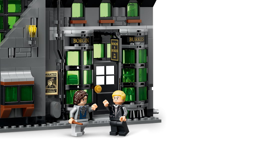 LEGO Harry Potter 76471 Nykstamojo skersgatvio burtininkų parduotuvės
