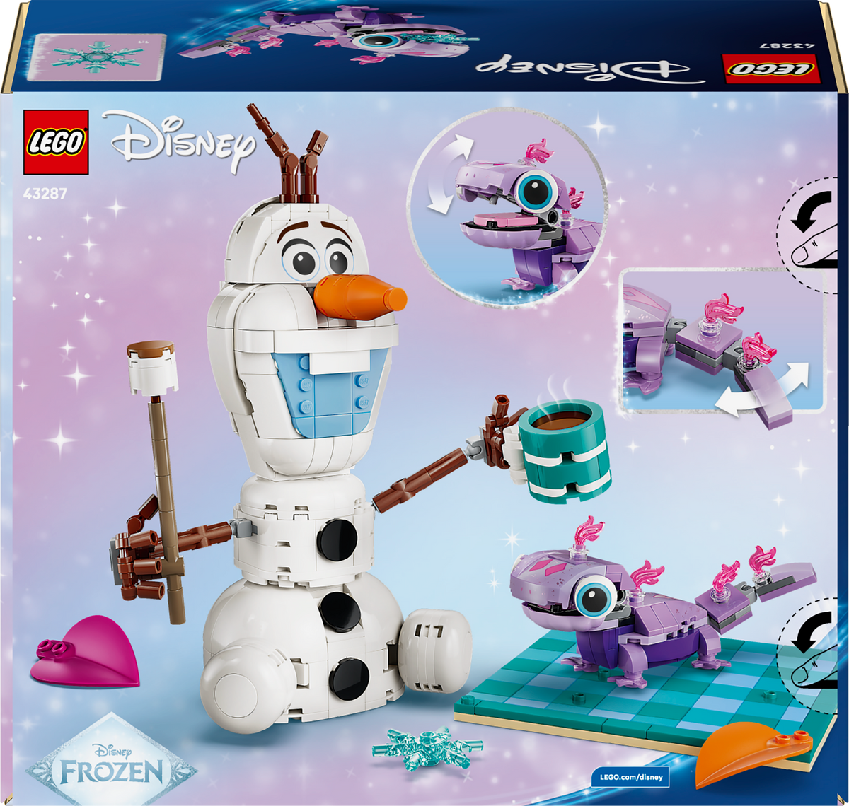 LEGO Disney 43287 Olafo ir Bruni iškyla