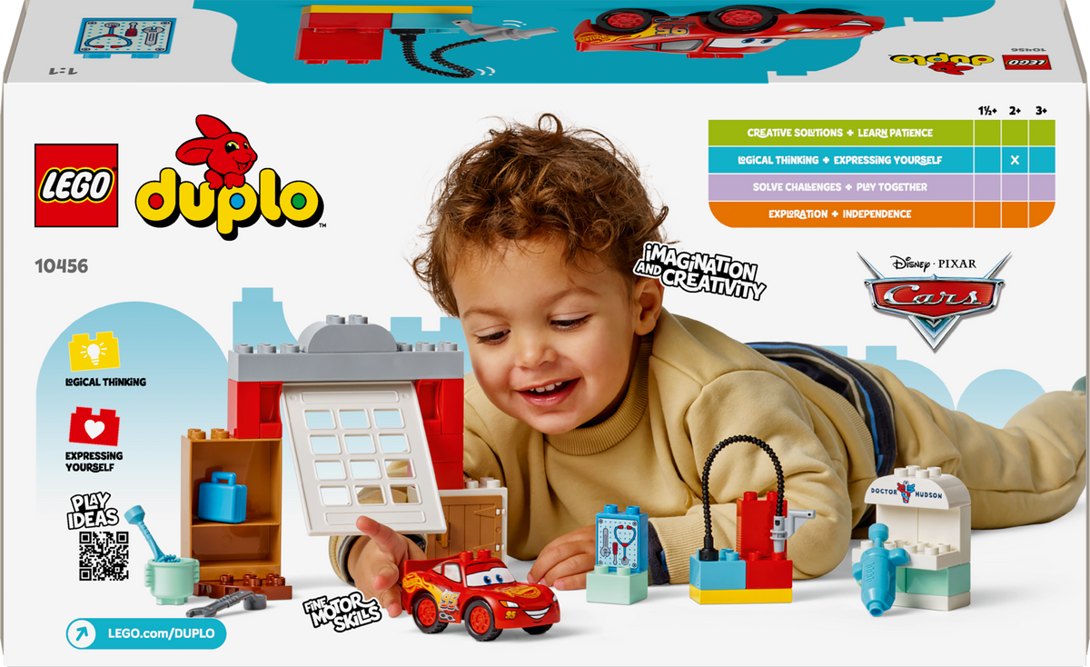 LEGO DUPLO 10456 Žaibas Makvynas Doko garaže