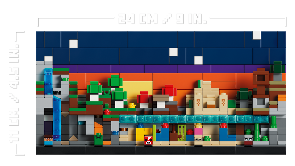 LEGO Minecraft 21589 Mini biomai