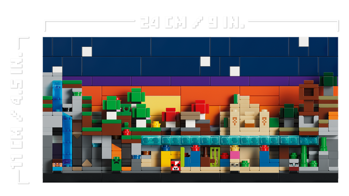 LEGO Minecraft 21589 Mini biomai