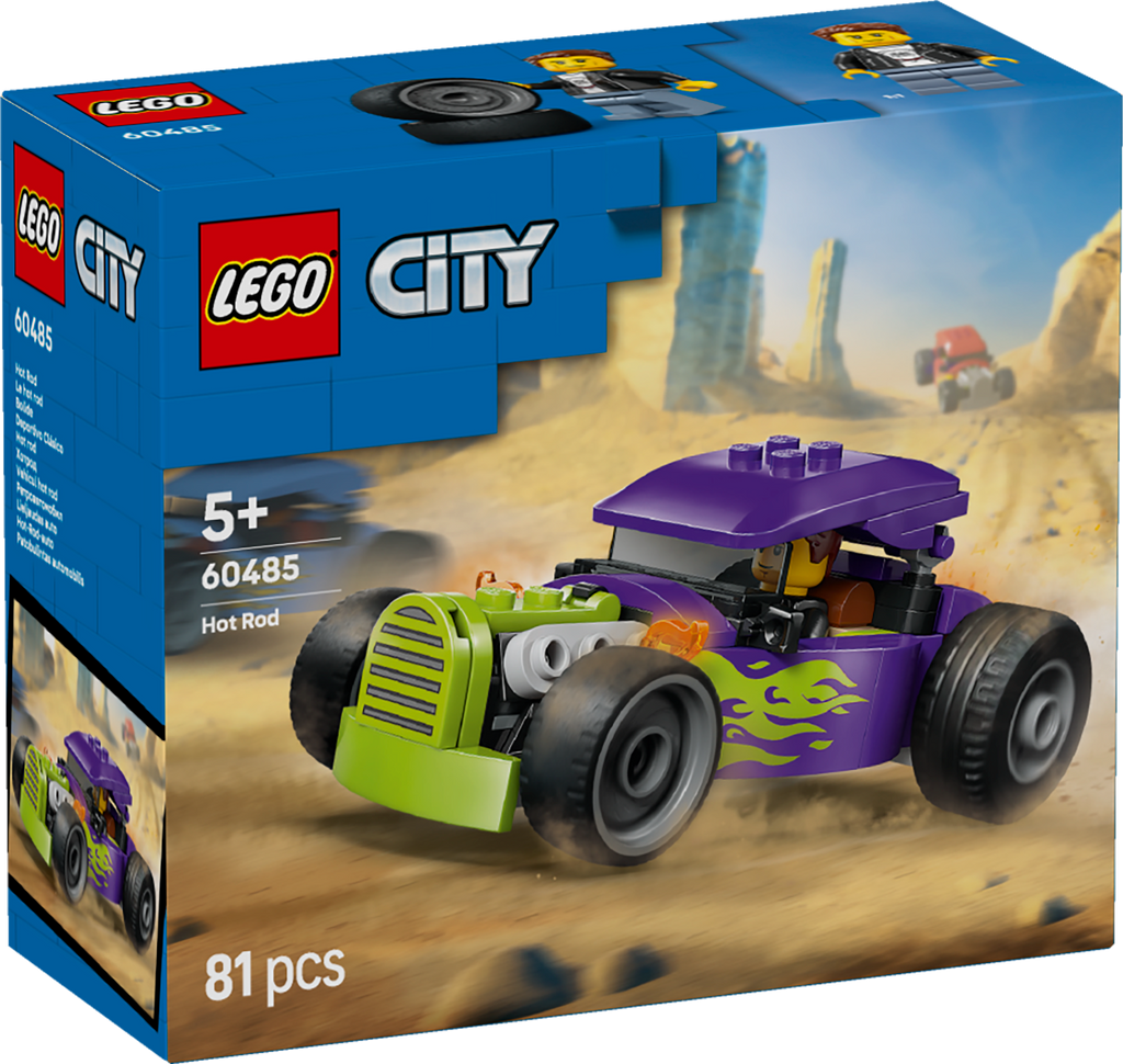 LEGO City 60485 Hot rod automobilis