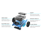 Makeblock mBot2 programuojamas robotas