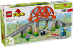 LEGO DUPLO 10426 Traukinio tiltas ir bėgių papildymo rinkinys