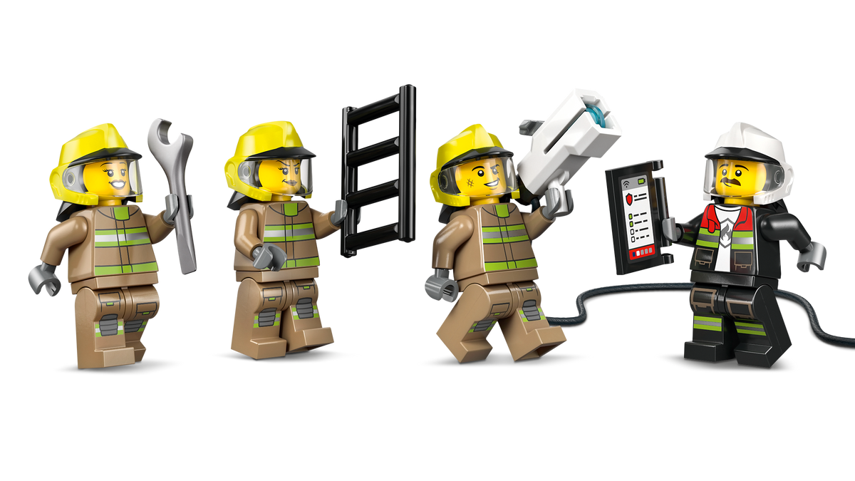 LEGO City 60499 Oro uosto gaisrinė mašina
