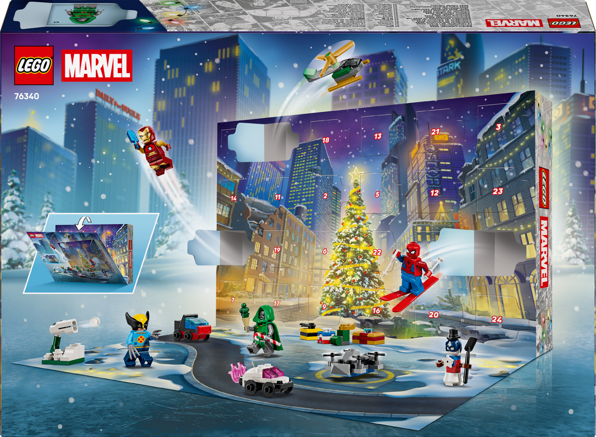 LEGO Marvel 76340 Advento kalendorius 2026