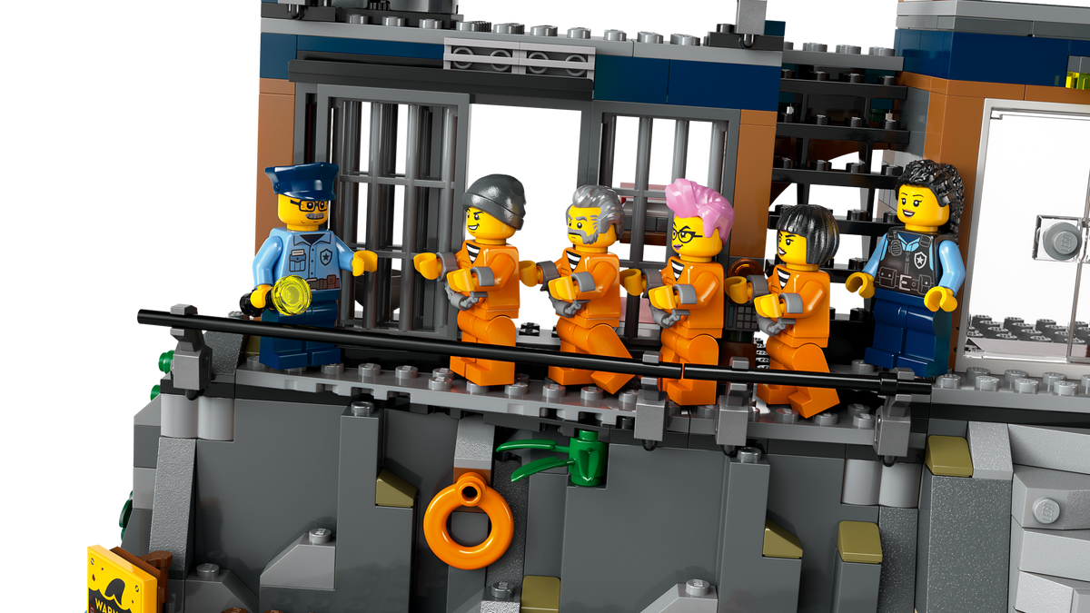 LEGO City 60419 Policijos kalėjimo sala