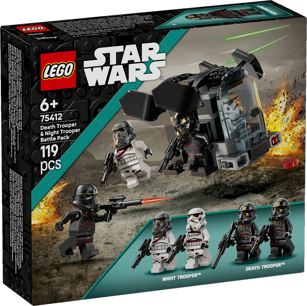 LEGO Star Wars 75412 Mirties ir nakties šturmuotojų kovos rinkinys