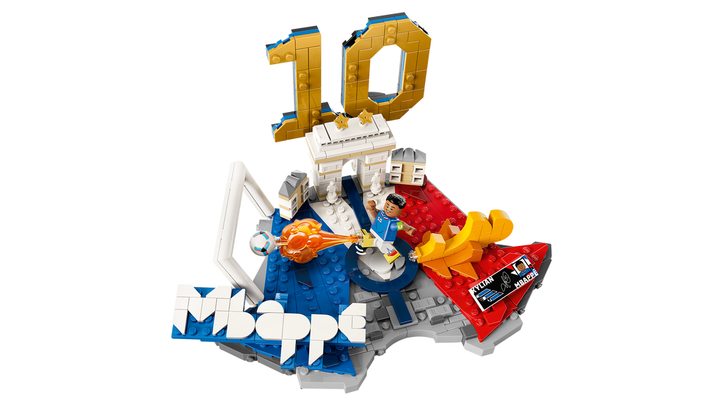 LEGO Editions 43013 Kylian Mbappé – futbolo akimirkos