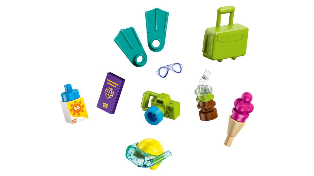 LEGO Friends 42673 Šeimos atostogų paplūdimio kurortas