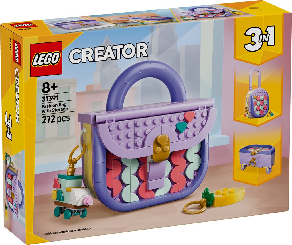 LEGO Creator 31391 Mados rankinė su daiktadėže