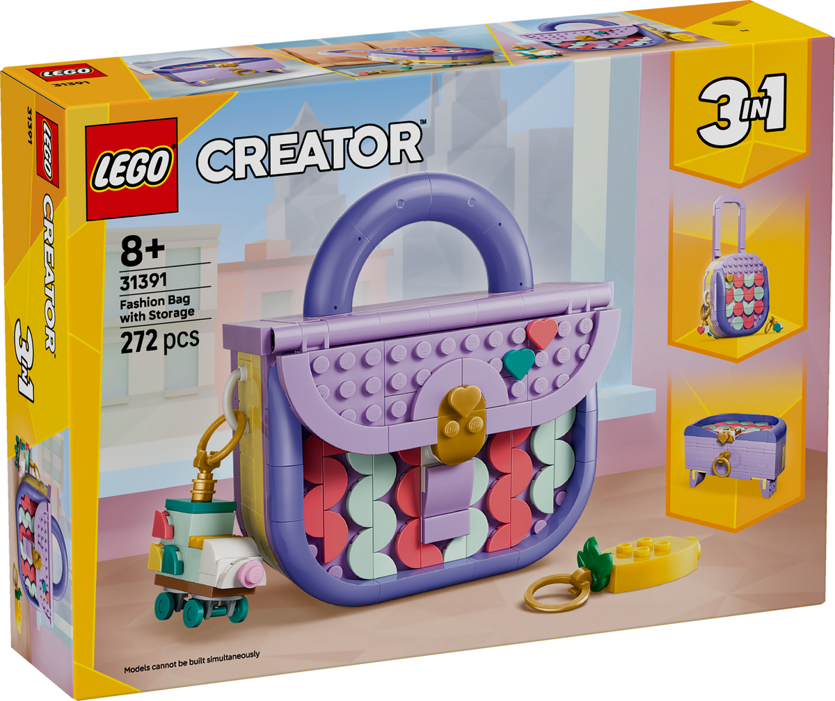 LEGO Creator 31391 Mados rankinė su daiktadėže