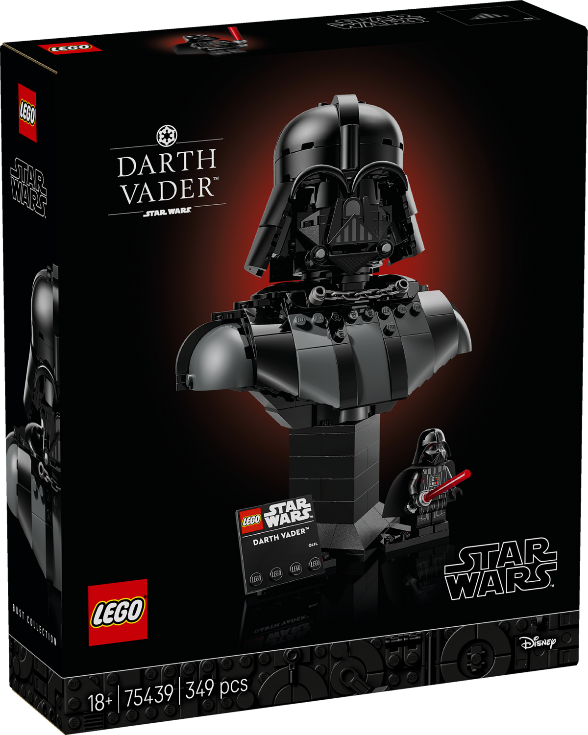 LEGO Star Wars 75439 Dartas Veideris – biustas