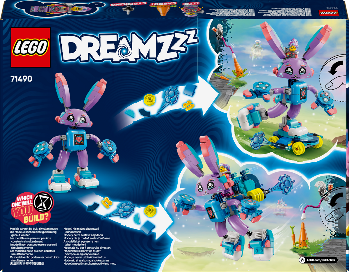 LEGO DREAMZzz 71490 Izzie ir žaidimų kiškis Bunchurro