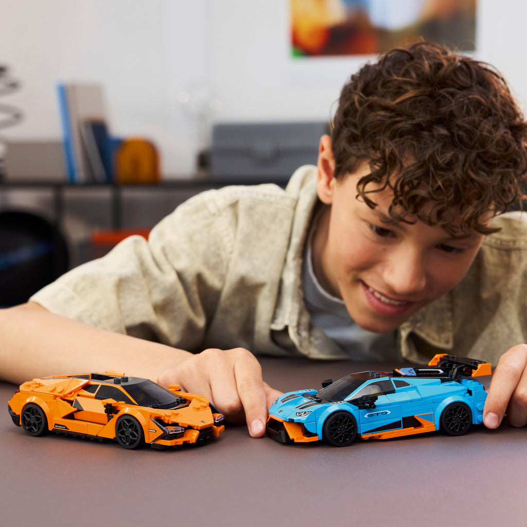 LEGO Speed Champions 77238 Lamborghini Revuelto ir Huracán STO